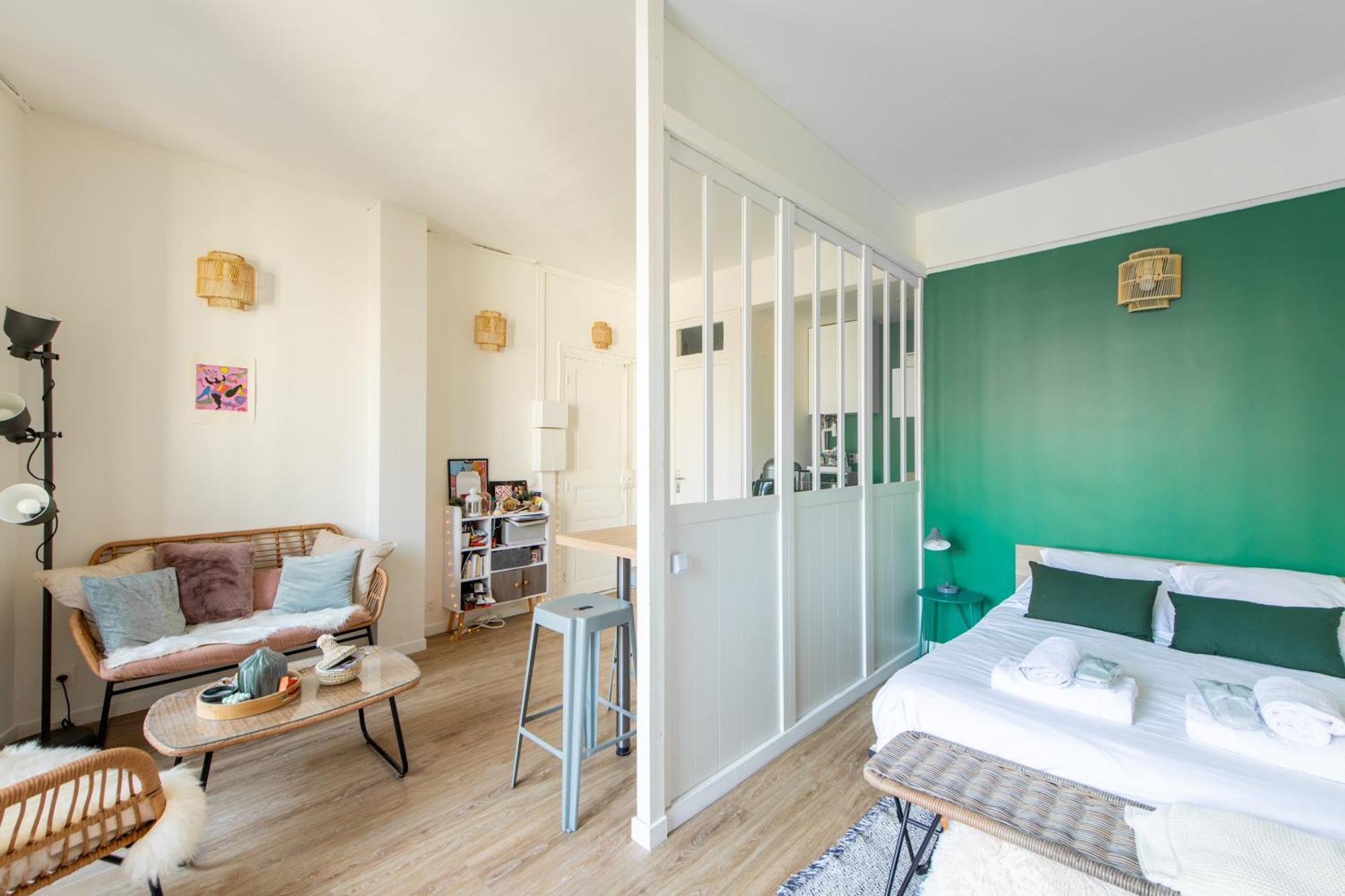 Jules Jouy-joli Studio Proche Montmartre Apartment Paris